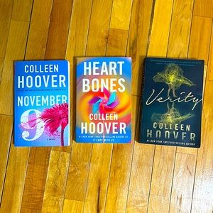 3 Colleen Hoover books